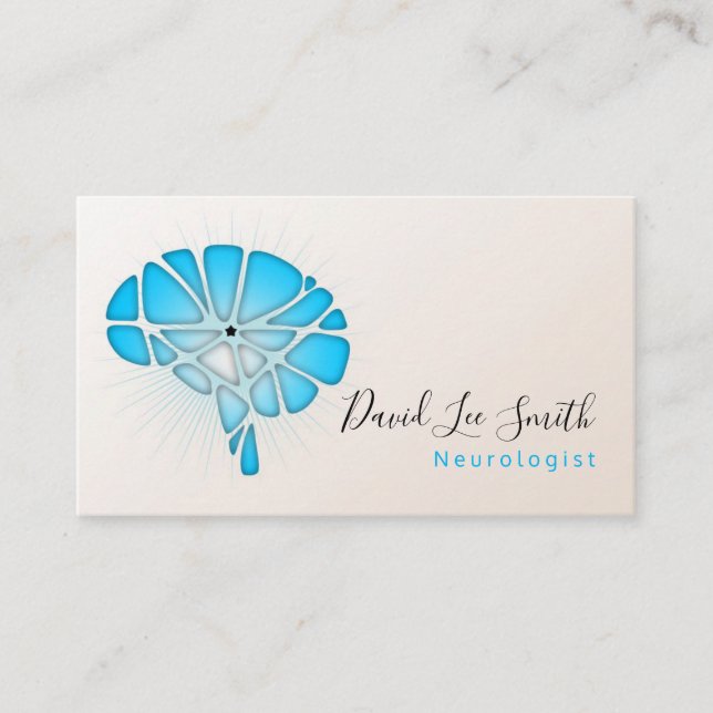 Carte De Visite Neurologue / Psychologue (Devant)