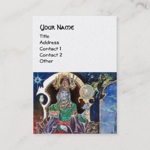 Carte De Visite NEUROMANCER métallisé or