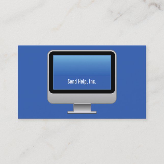 Carte De Visite New Gothic Monitor Card (Devant)