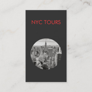 Carte De Visite New York City Skyline et Empire State Building