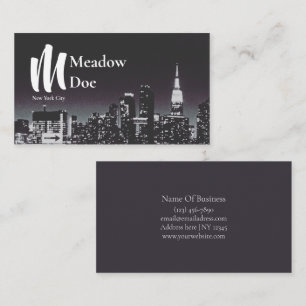 Carte De Visite New York Skyline