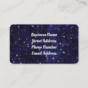 Carte de visite Night Sky