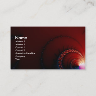 Carte De Visite Nips - Art Fractal