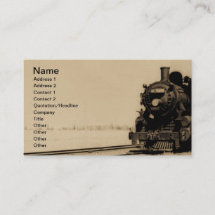 Carte De Visite No. occidental 5042 de moteur de tronc grand