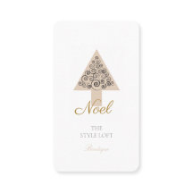 Noel Christmas Tree Boutique Shop Price Hang Tag