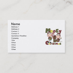 Carte De Visite Noël de Mooey