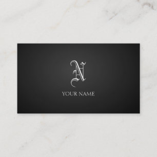 Carte De Visite Noir