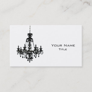 Carte de visite noir 1 de lustre