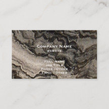 Carte de visite noir de granit