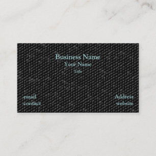 Carte de visite noir de texture