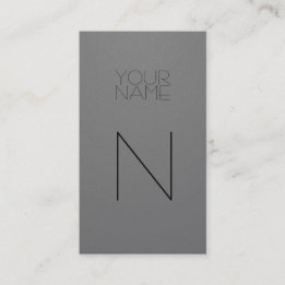 Carte De Visite Noir gris de mode