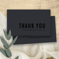 NOIR MINIMAL SUR LOGO DE MERCI NOIR SHOPPING