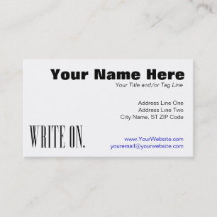 Carte De Visite non défini