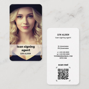 Carte De Visite 🖋️ Notaire Instagram QR