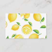 Note de citrons