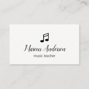 Carte De Visite Note musicale