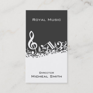 Carte De Visite Notes de musique
