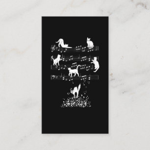 Carte De Visite Notes musicales
