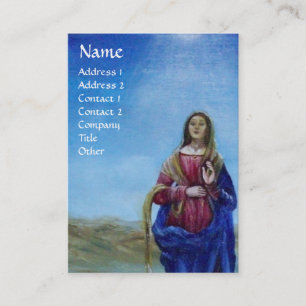 Carte De Visite NOTRE DAME DE LA LUMIÈRE Vierge de l'Immaculée Con