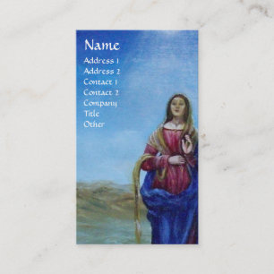 Carte De Visite NOTRE DAME DE LA LUMIÈRE Vierge de l'Immaculée Con
