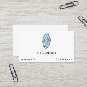 Carte De Visite Notre Madame de Guadalupe