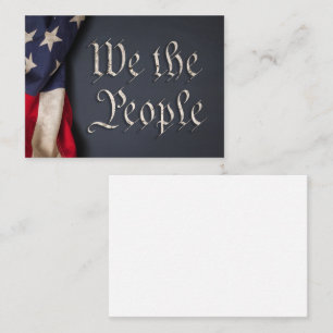 Carte De Visite Nous le peuple