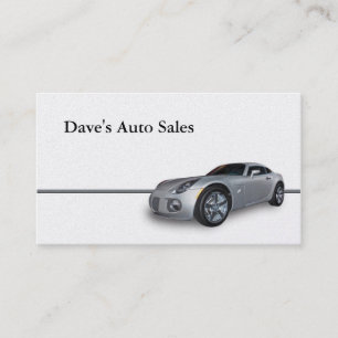 Carte De Visite Nouvelle voiture