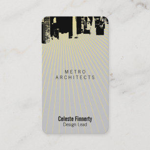 Carte De Visite Nouvelles gothiques de crépuscule du centre de