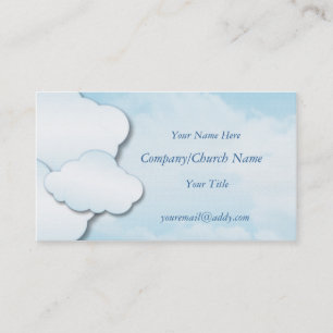 Carte De Visite Nuages