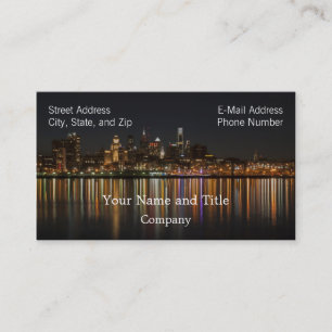 Carte De Visite Nuit de Philly