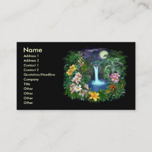 Carte De Visite Nuits tropicales