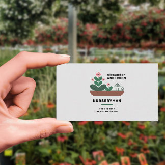 Carte De Visite Nurseryman