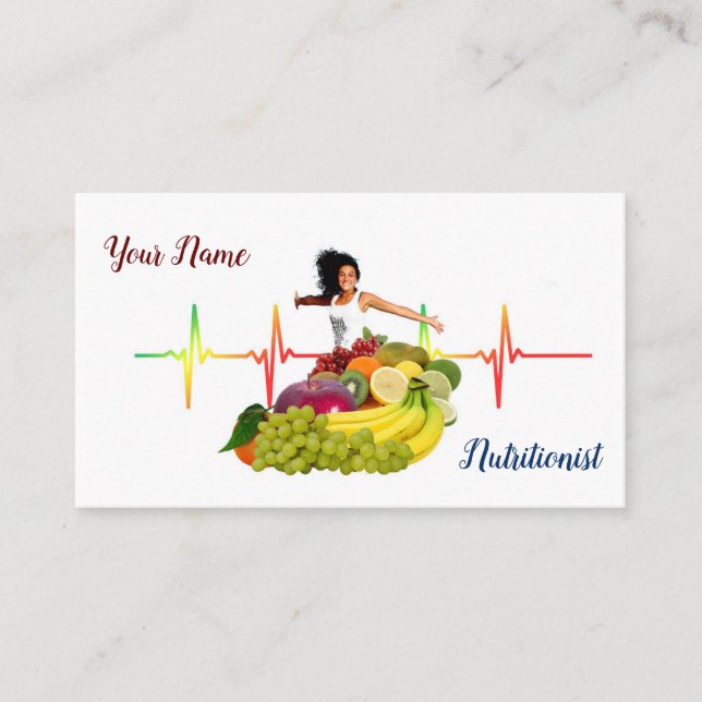 Carte De Visite Nutritionniste (Devant)