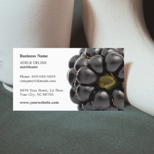 Carte De Visite Nutritionniste moderne unique de fruit de
