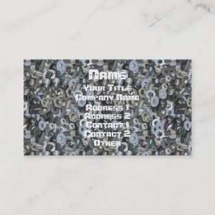 Carte De Visite Nuts & boulons & vissés