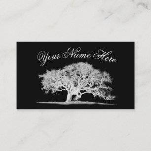 CARTE DE VISITE OAK ÉLÉGANT