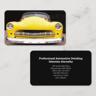 Carte De Visite Occupation automobile personnalisée Automobile Jau
