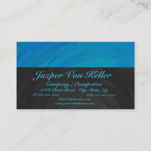 Carte De Visite Océan bleu