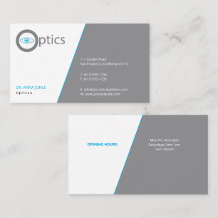 Carte De Visite Oculiste   Optican