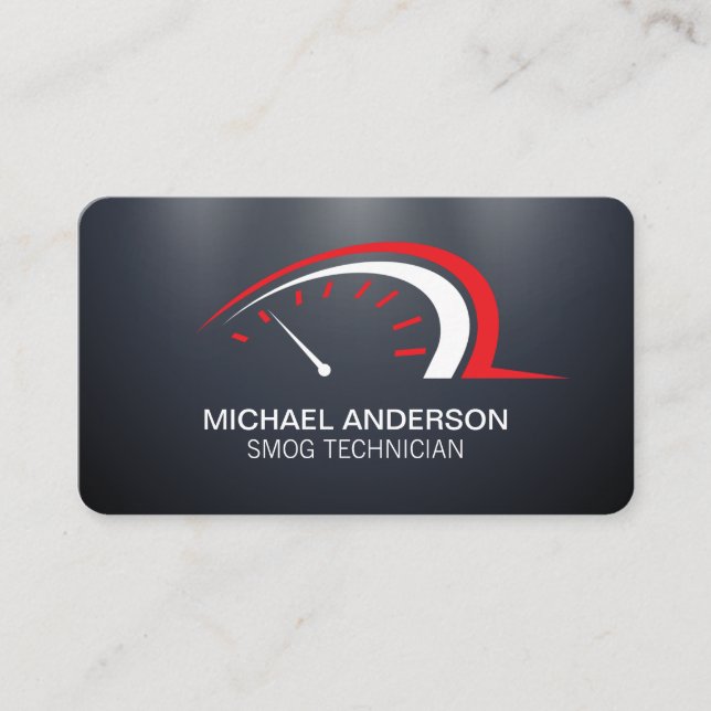 Carte De Visite Odomètre | Services Auto (Devant)
