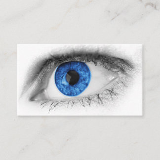 Carte de visite, oeil