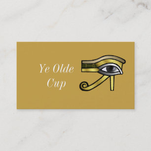 Carte De Visite Oeil d'or de Horus