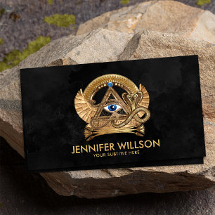 Carte De Visite OEil égyptien de Horus - Ornement de Wadjet