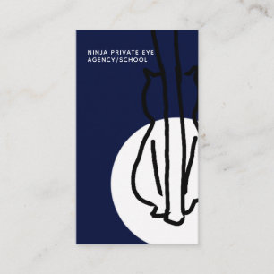 Carte De Visite Oeil privé/Agent détective