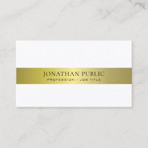 Carte De Visite Office Modern Style Procureur Directeur Plain Luxe