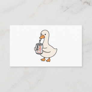 Carte De Visite Oie Pop