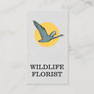 Carte De Visite Oie volante
