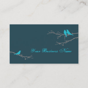 Carte De Visite oiseaux moisis