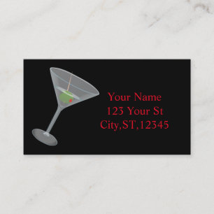 Carte De Visite Olive Martini Thunder_Cove