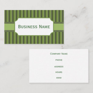 Carte de visite Olive rétro